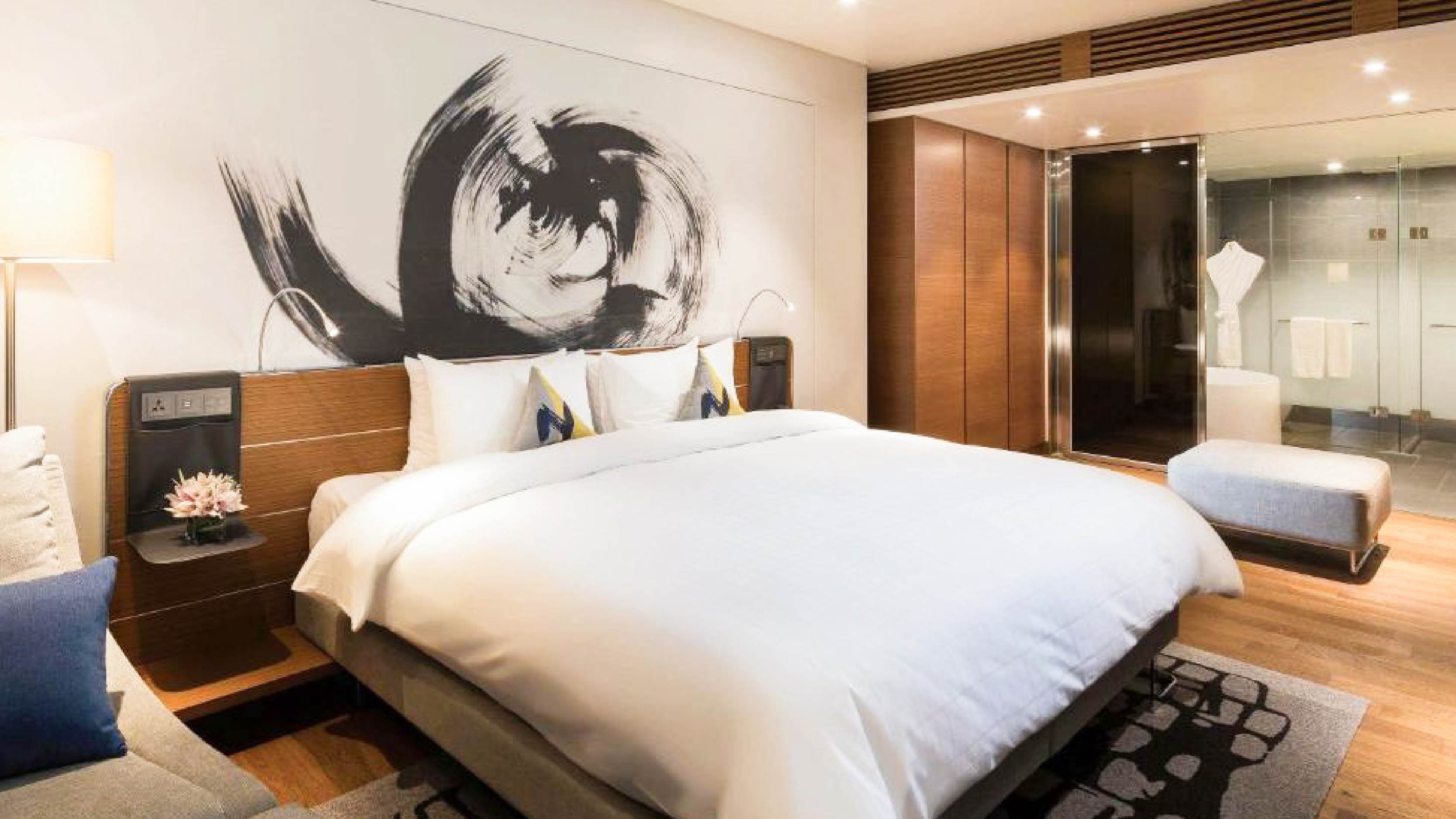 Hotel Whistlelark Jeju 客房空間